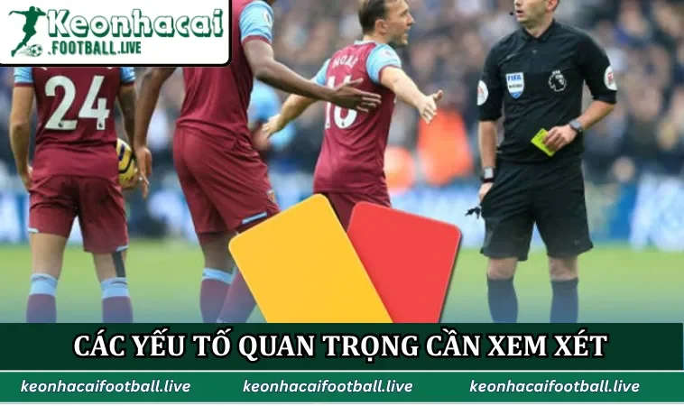 Các yếu tố quan trọng cần xem xét