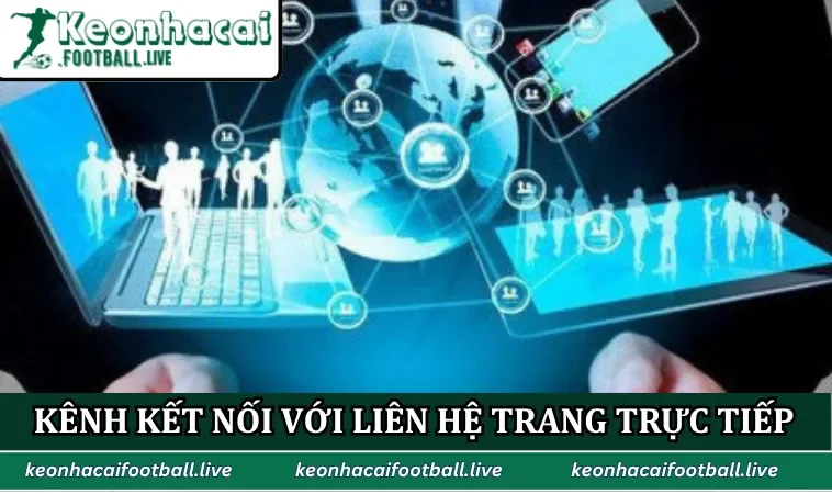 Kênh kết nối với liên hệ Website trực tiếp