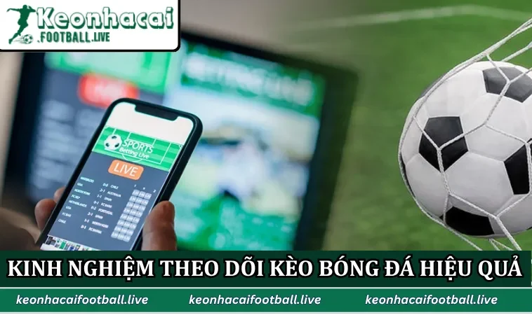 Kinh nghiệm theo dõi kèo bóng đá hiệu quả