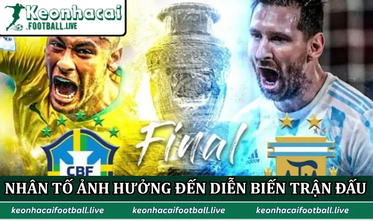 Nhân tố ảnh hưởng đến diễn biến trận đấu