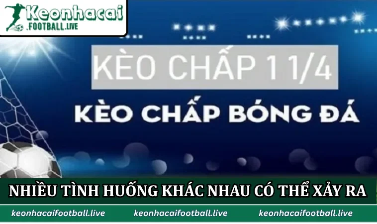Nhiều tình huống khác nhau có thể xảy ra